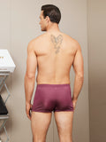 SilkSilky US Silk Knitted Mens Underwear Wine 002