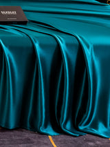 [Teal] SilkSilky  25Momme Sheet 003