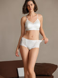 SilkSilky  Silk Knitted Panty White 006