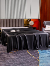 [Black] SilkSilky  22Momme Sheet 003