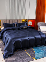 [Dark Blue] SilkSilky  22Momme Bedding Set 004