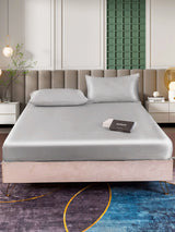 [Silver] SilkSilky  25Momme Bedding Set 002