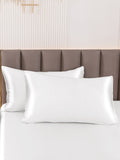 SilkSilky  19Momme Pure Silk Pillowcase White 003