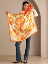 [Yellow Balloon] SilkSilky Scarf 006