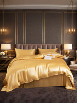 [Champagne] SilkSilky  19Momme Bedding Set 001