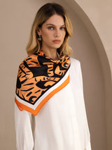 [Black Tiger] SilkSilky Scarf 004