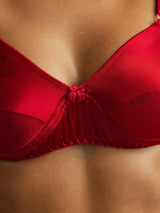 [Red] SilkSilky  Bra 004