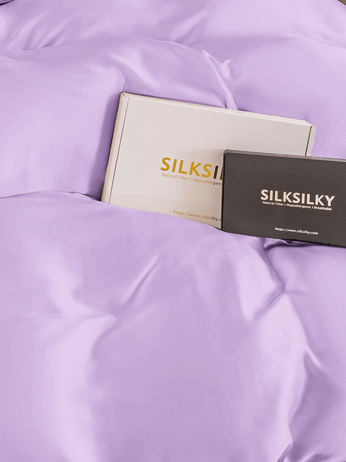 19Momme Mulberry Silk Seamless Duvet Cover – SILKSILKY