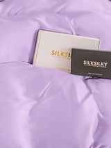 [Lavender] SilkSilky  19Momme Duvet Covers 003