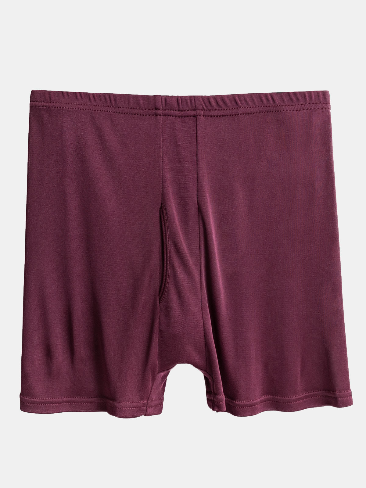 SilkSilky US Silk Knitted Mens Underwear Wine 006