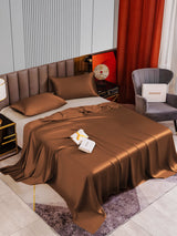 [Coffee] SilkSilky  22Momme Bedding Set 002