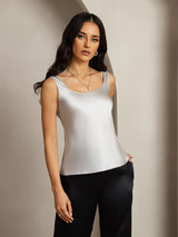 [Silver] SilkSilky  Sleeveless Camisole Top 001