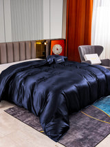 [Dark Blue] SilkSilky  22Momme Duvet Covers 002