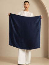 [Dark Blue] SilkSilky  Scarf 003