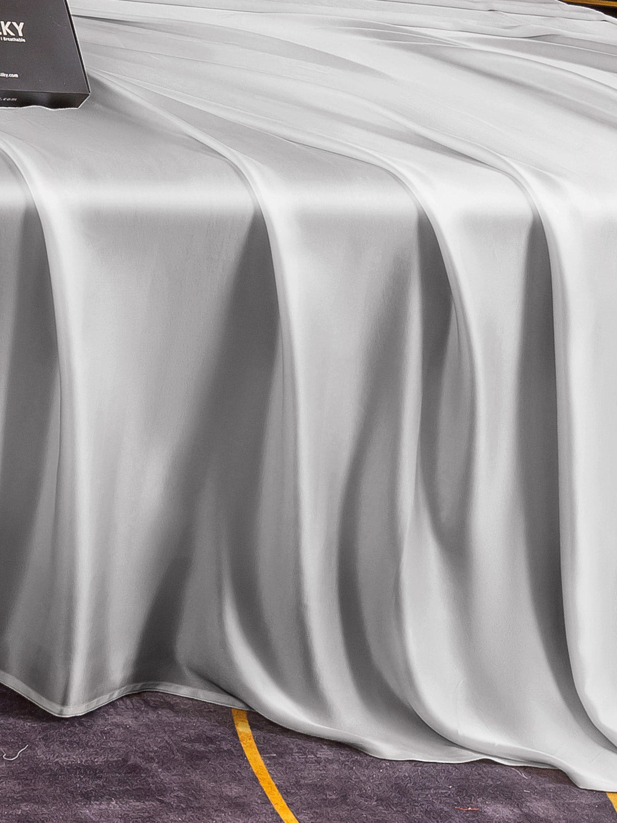 [Silver] SilkSilky  25Momme Pure Silk Bedding Set 005