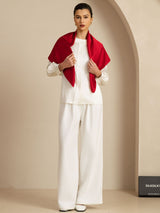 [Wine] SilkSilky  Scarf 004