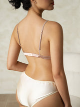 [Pale Mauve] SilkSilky  Silk Jersey Bra 002