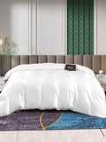 SilkSilky US 25Momme Pure Silk Duvet Cover White 003