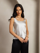 [Silver] SilkSilky  Sleeveless Camisole Top 005