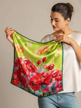 [P099] SilkSilky  Pure Silk Scarf 003,