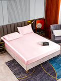 SilkSilky US 22Momme Pure Silk Bedding Set Pink 002