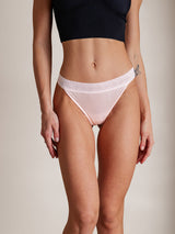 [Pink] SilkSilky  100% Silk Jersey Panty 003