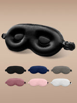 [Black] SilkSilky  22Momme Eye Mask 001
