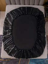 [Black] SilkSilky  19Momme Bedding Set 003