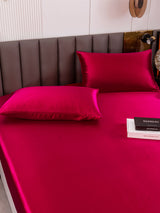 [Wine] SilkSilky  19Momme Bedding Set 006