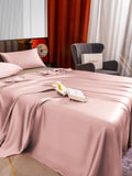 SilkSilky US 22Momme Pure Silk Bedding Set PaleMauve 005