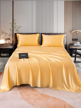 [Champagne] SilkSilky  22Momme Pure Silk Bedding Set 001,