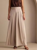 [Tan] SilkSilky  Women's Pants 003