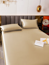[Beige] SilkSilky  19Momme Bedding Set 004