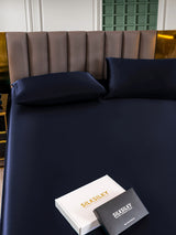 [Dark Blue] SilkSilky  25Momme Bedding Set 005