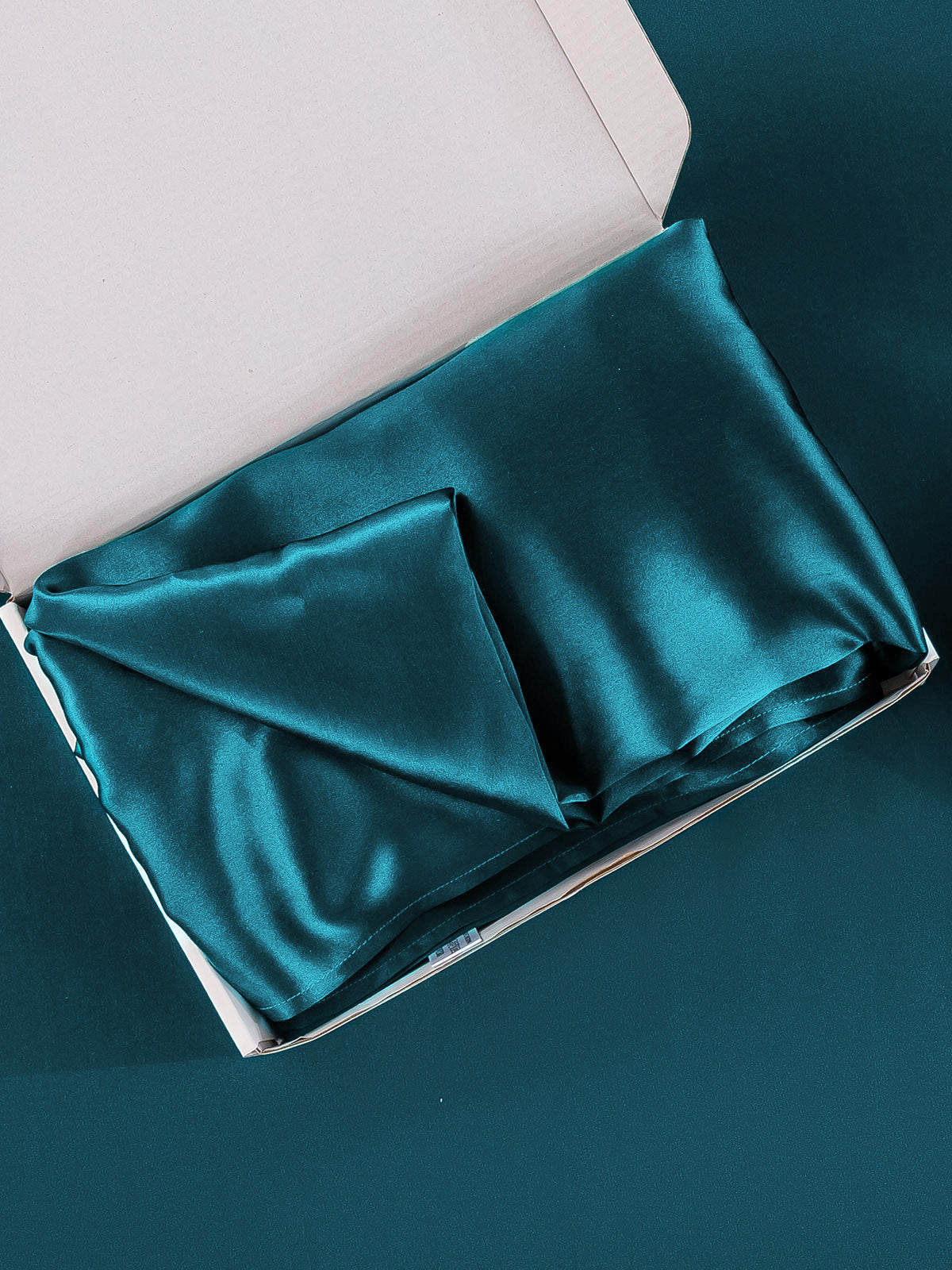 SilkSilky US 22Momme Pure Silk Pillowcase Teal 007