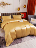 19Momme Mulberry Silk Seamless Duvet Cover