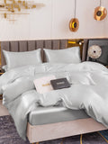 19Momme Mulberry Silk Seamless Duvet Cover