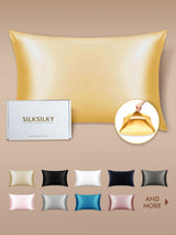 [Champagne] SilkSilky  22Momme Pure Silk Pillowcase 001