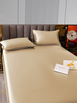 [Beige] SilkSilky  22Momme Bedding Set 005