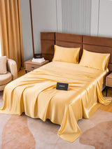 [Champagne] SilkSilky  22Momme Pure Silk Bedding Set 002,