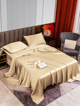 [Beige] SilkSilky  22Momme Pure Silk Bedding Set 002,