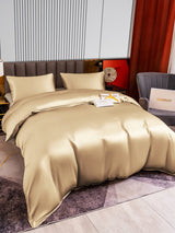 [Beige] SilkSilky  22Momme Bedding Set 004