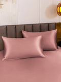 SilkSilky  30Momme Pure Silk Pillowcase PaleMauve 001