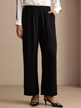 [Black] SilkSilky Womens Pants 001