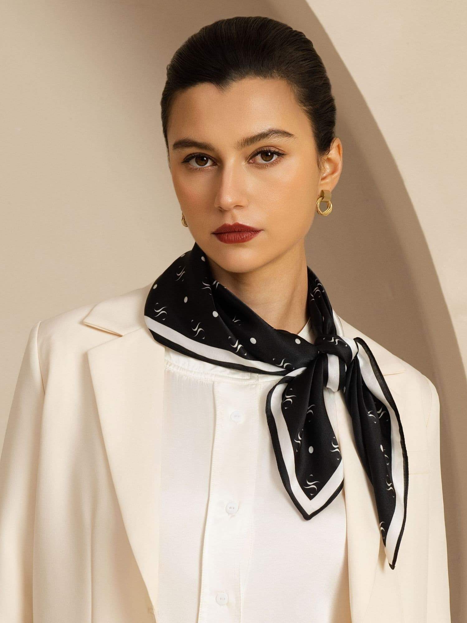[P105] SilkSilky  Silk Scarf 002