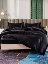 [Black] SilkSilky  25Momme Bedding Set 005