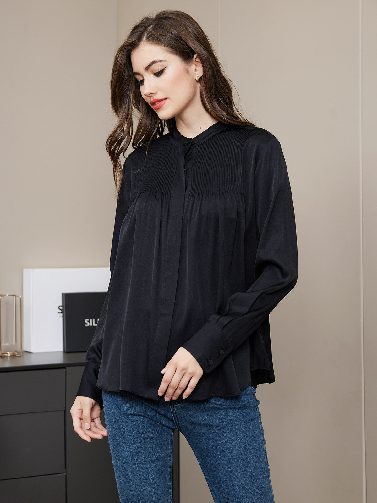 Clearance(US Warehouse) - Daily Silk Classic Women Shirt