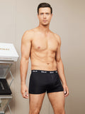 SilkSilky US Silk Knitted Mens Underwear Black 004