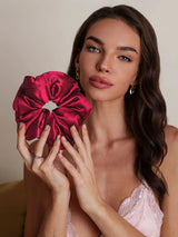 [Wine] SilkSilky  Scrunchie 002