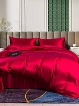 [Wine] SilkSilky  25Momme Bedding Set 001
